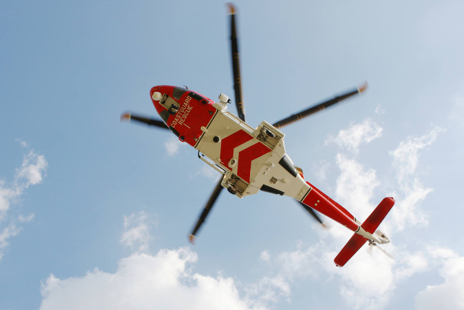 Emergency services in action