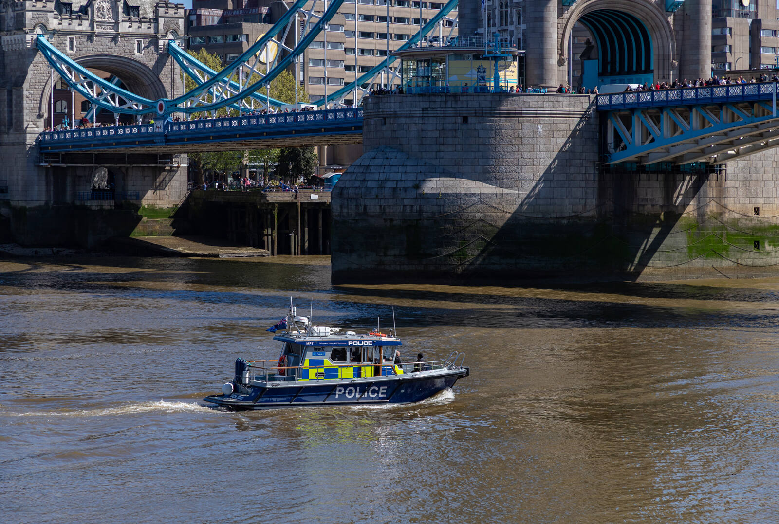 Emergency services in action