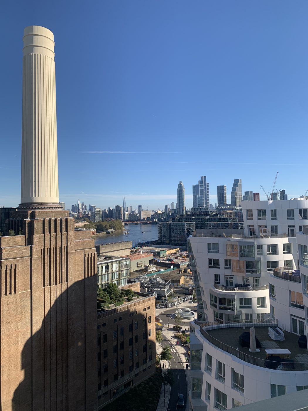 View from the SkyLounge over London